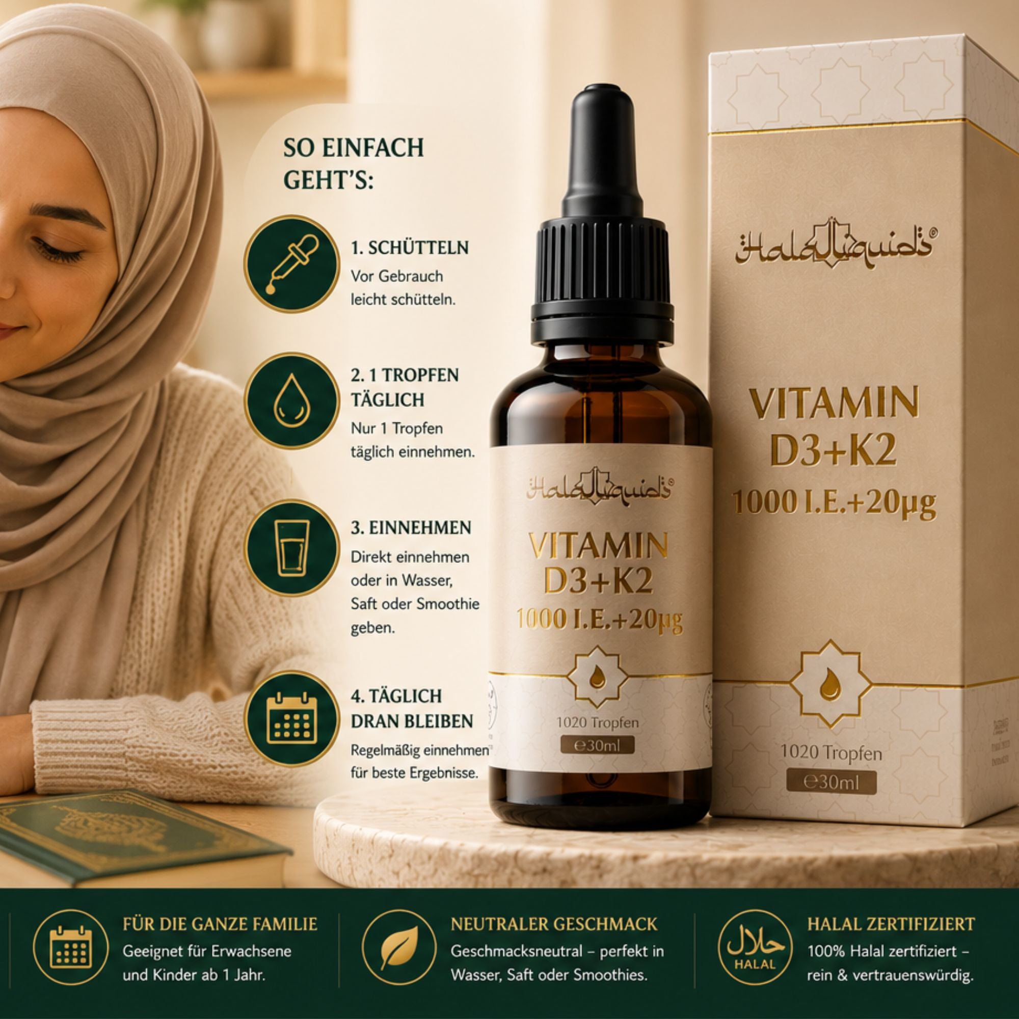 Vitamin D3+K2