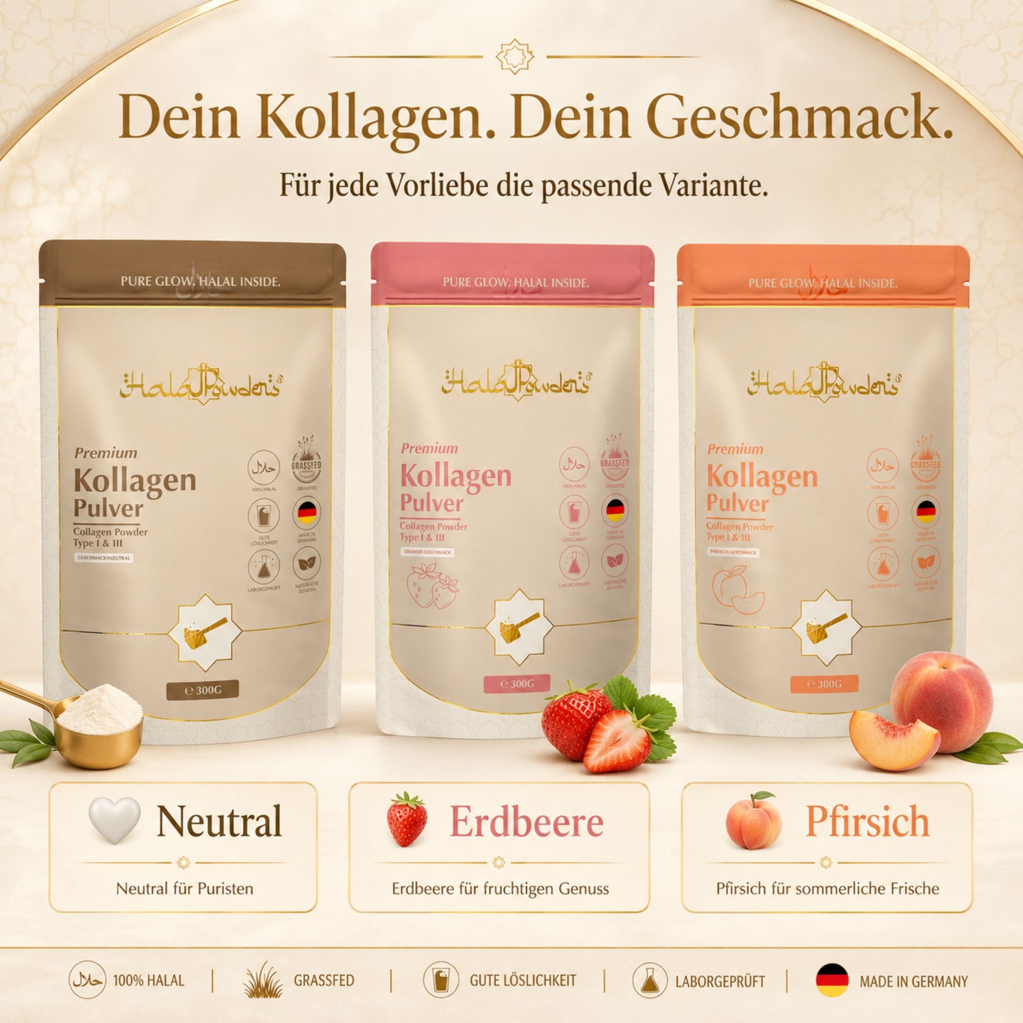 Kollagen Erdbeere